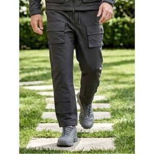 NWT Club Paradise Culture Kings Men’s Windbreaker Black Cargo Pants - Size L